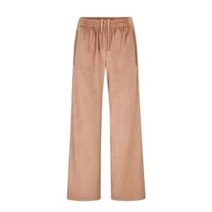 SKIMS Velour Wide Leg Jogger Pants